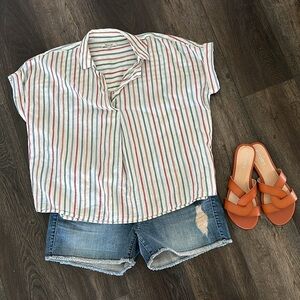 Madewell striped top